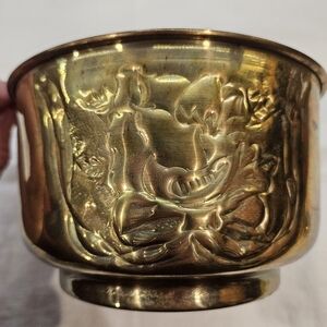 Vintage Brass‎ Bowl 6"x4"